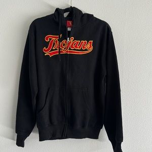NWOT Unisex USC Trojans Zip Up Hoodie